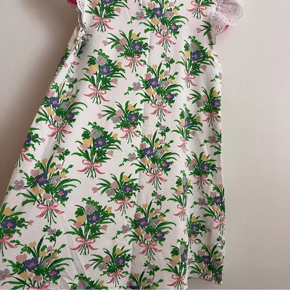 The Beaufort Bonnet Company Pink and Green Floral Nightgown